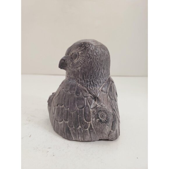 Owl Family Sculpture - Mamma Owl and 2 Baby Owls Figurine - Wolf Sculptures - - Picture 2 of 10